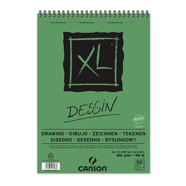 XL Dessin Skitsepapirsblok